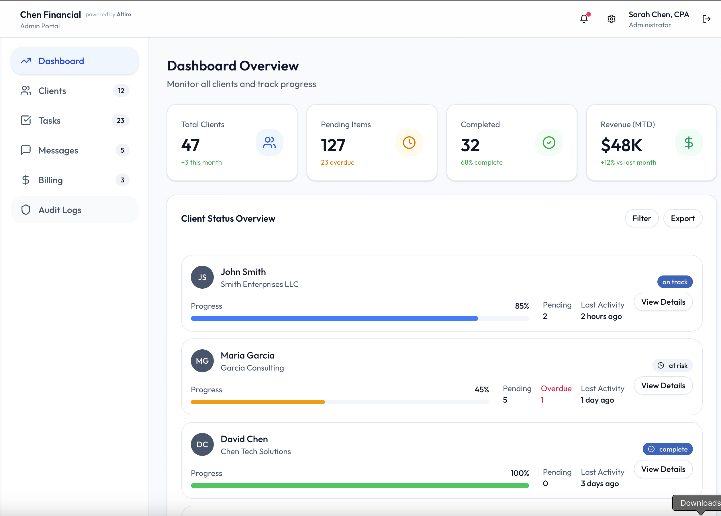 Contract Analyzer platform interface 1